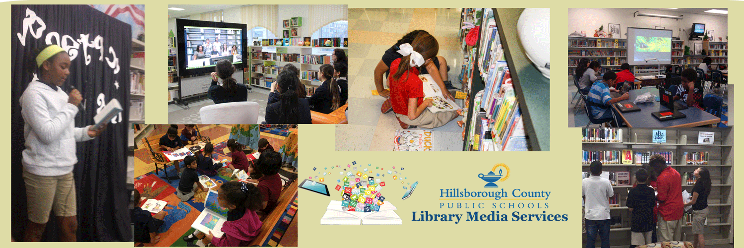 HCPS Library Media banner