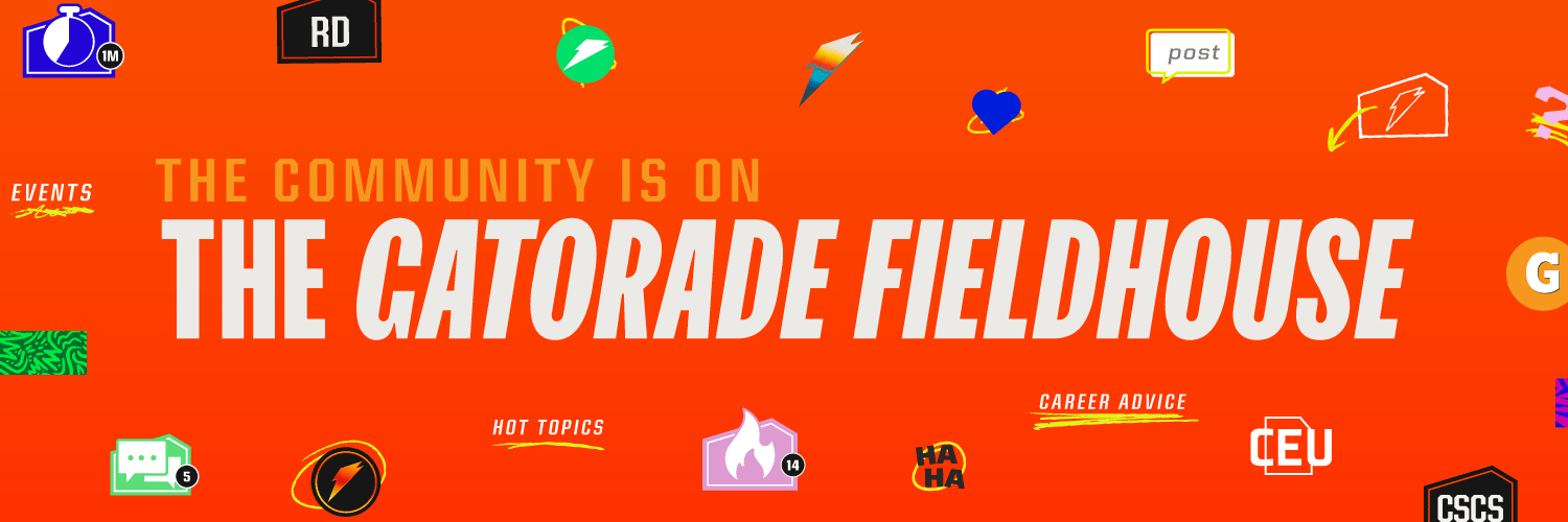 Gatorade Performance Partner's banner