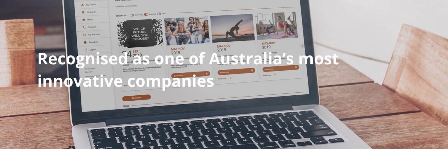 International Towers banner