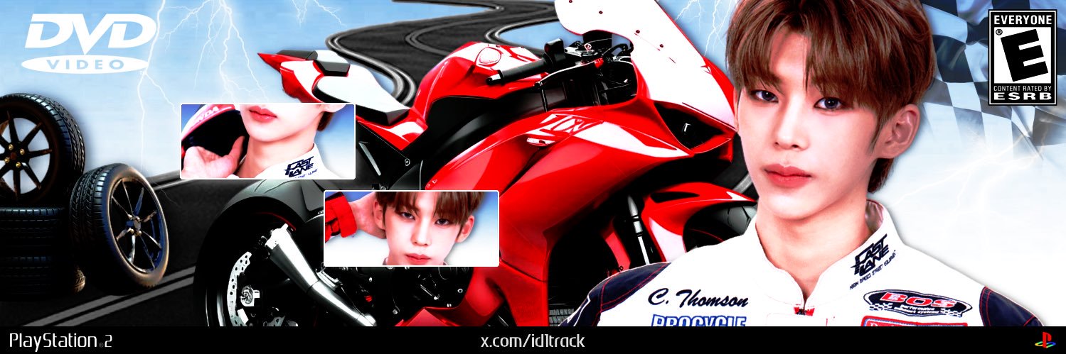 ✪🏁 idntt’s Kim Dohun on track. banner