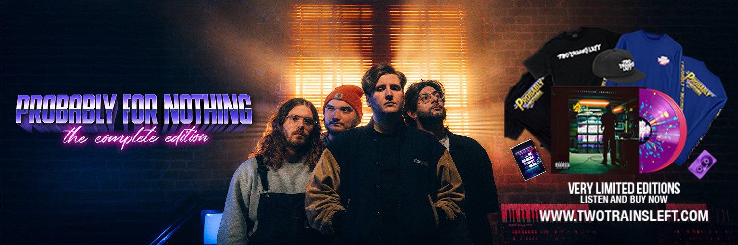 Two Trains Left banner