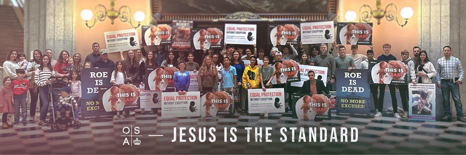 Operation Save America banner