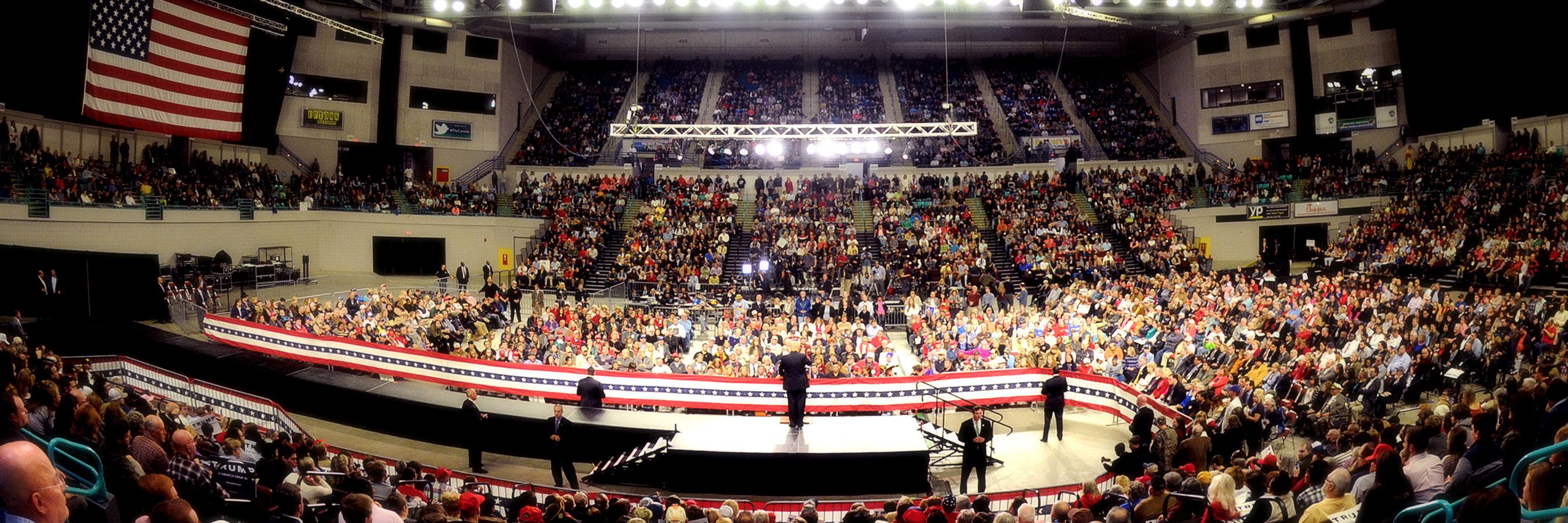 Donald J. Trump banner