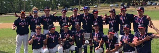 Post 1 Baseball banner