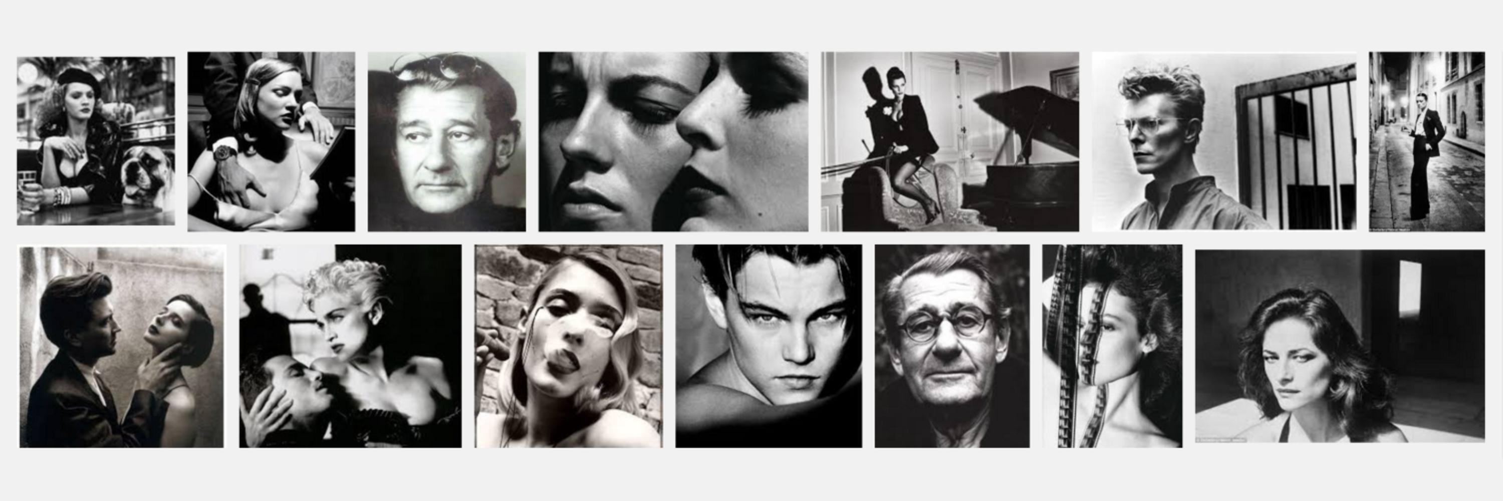 Helmut Newton banner