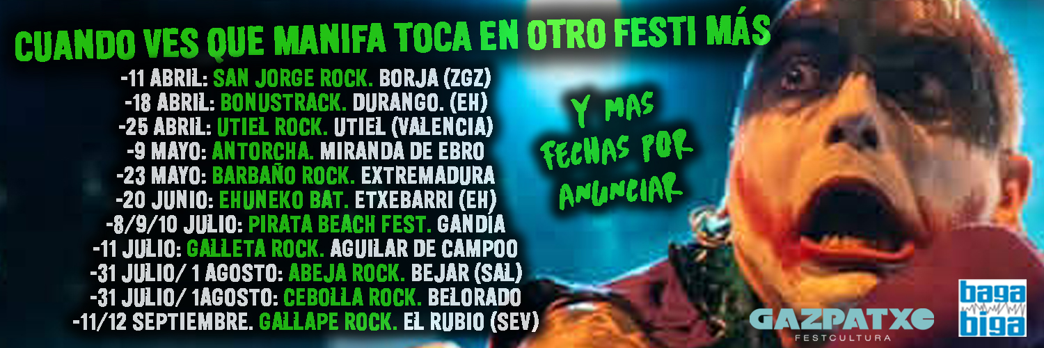 Manifa Punk Rock banner