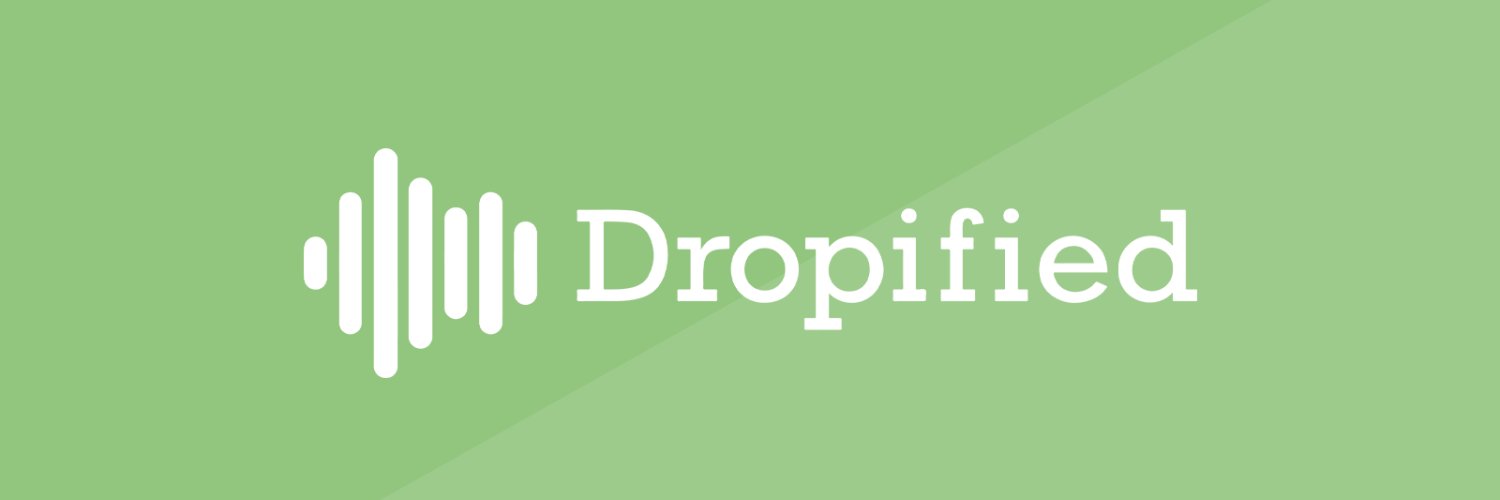 Dropified banner