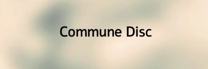 Commune Disc banner