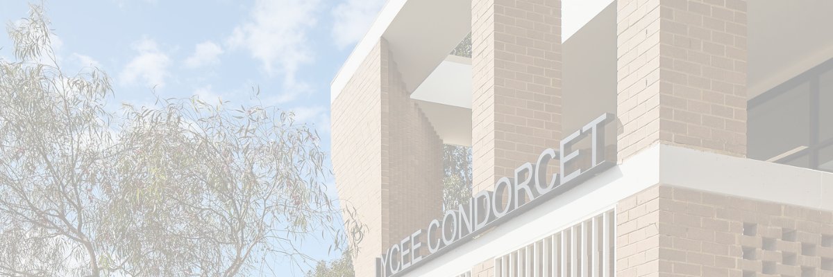 LycéeCondorcetSydney banner