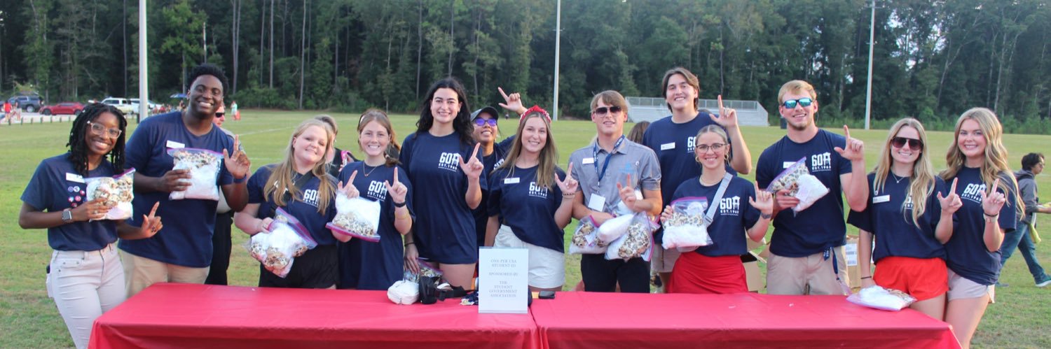 South Alabama SGA banner