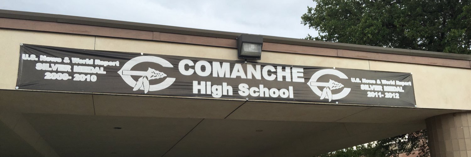 Comanche High School banner