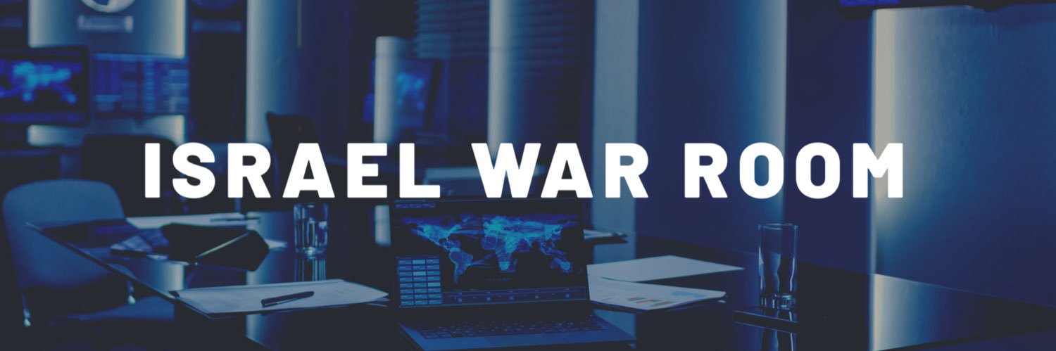 Israel War Room's banner