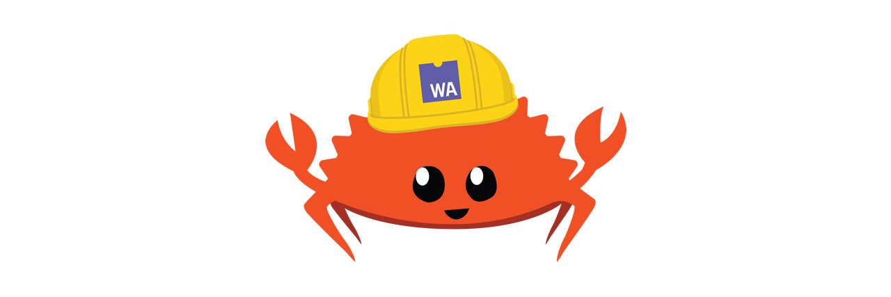 Rust and WebAssembly banner