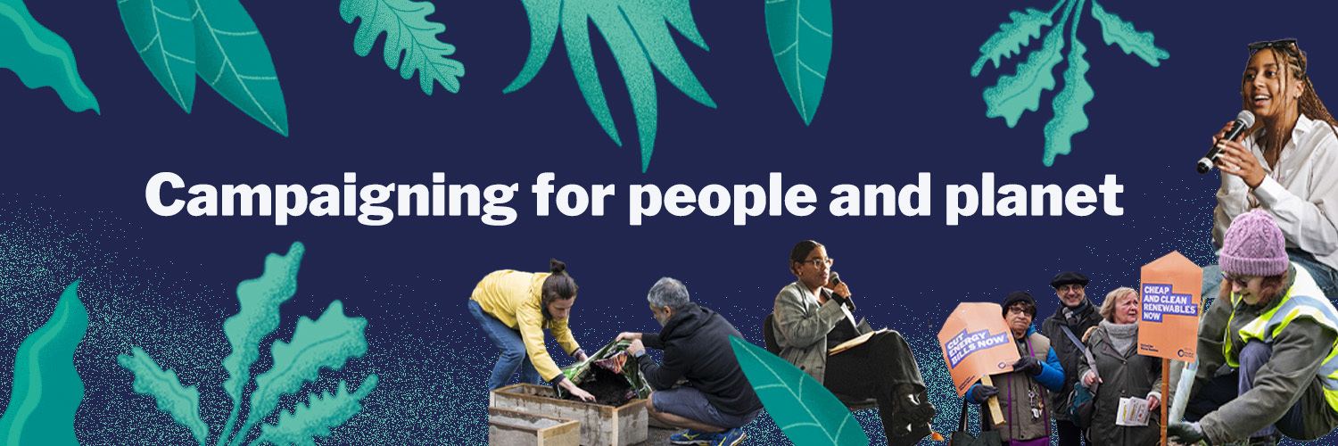 Friends of the Earth community banner