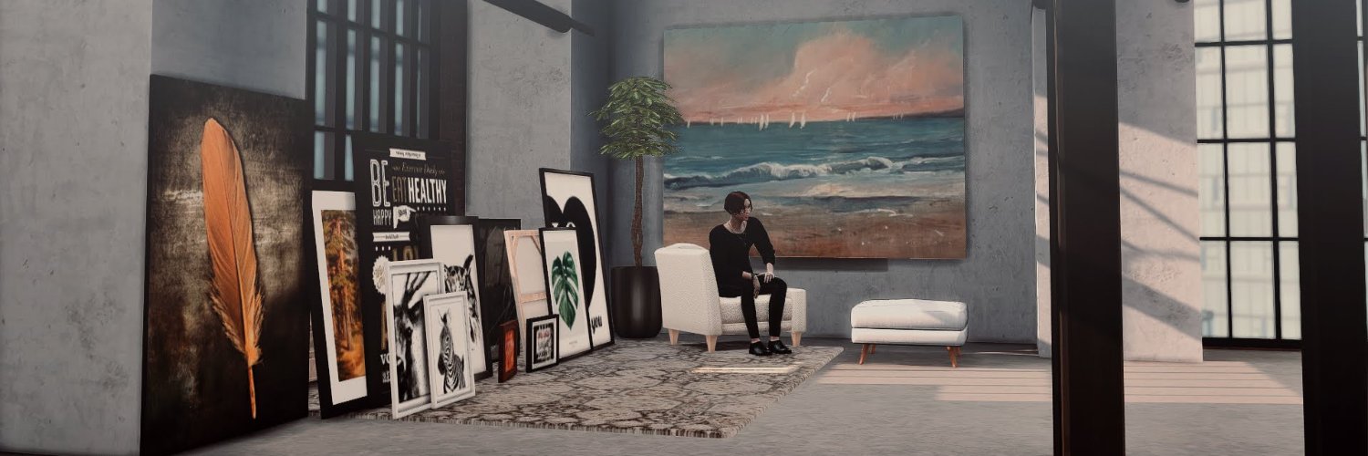 ( 'ω' )アイク@TheSims banner