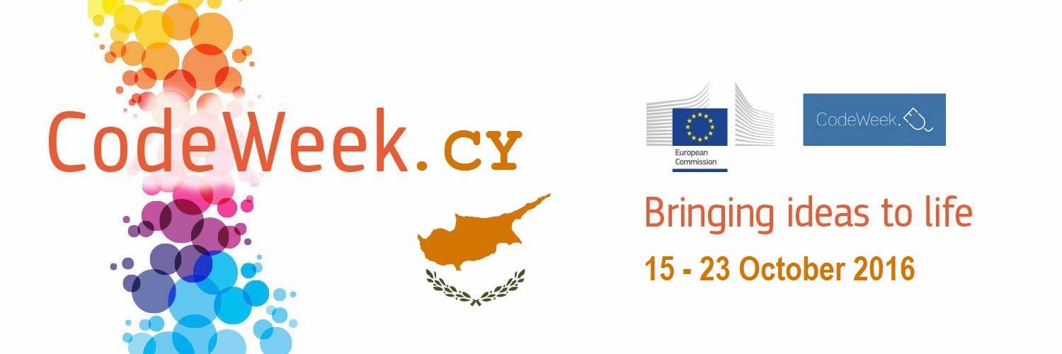 Code Week Cyprus banner