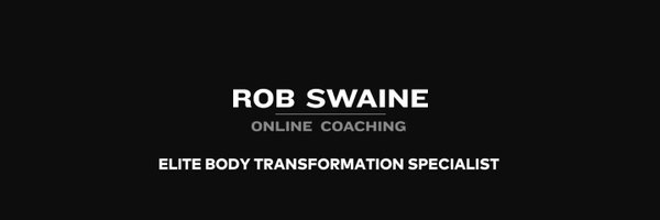 Rob Swaine - Online Coach 🏋🏻‍♂️ Profile Banner