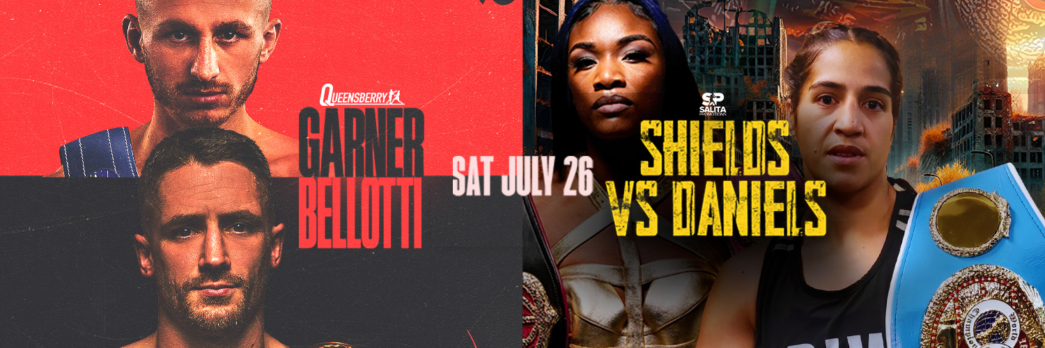 DAZN Boxing's banner