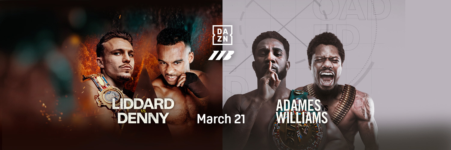 DAZN Boxing banner
