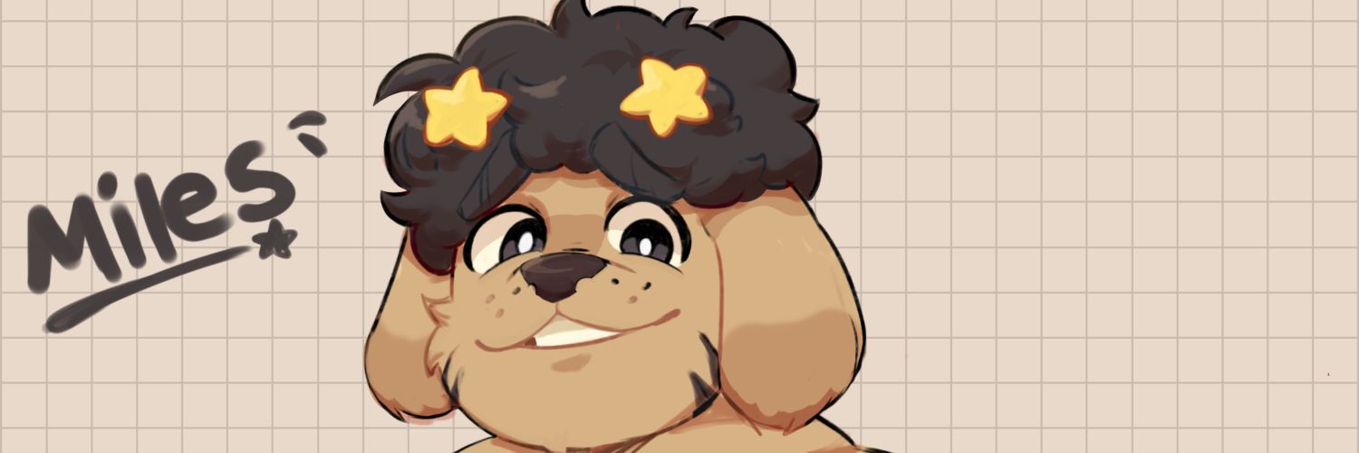 Miles™ 🏳️‍🌈💫🐶 banner