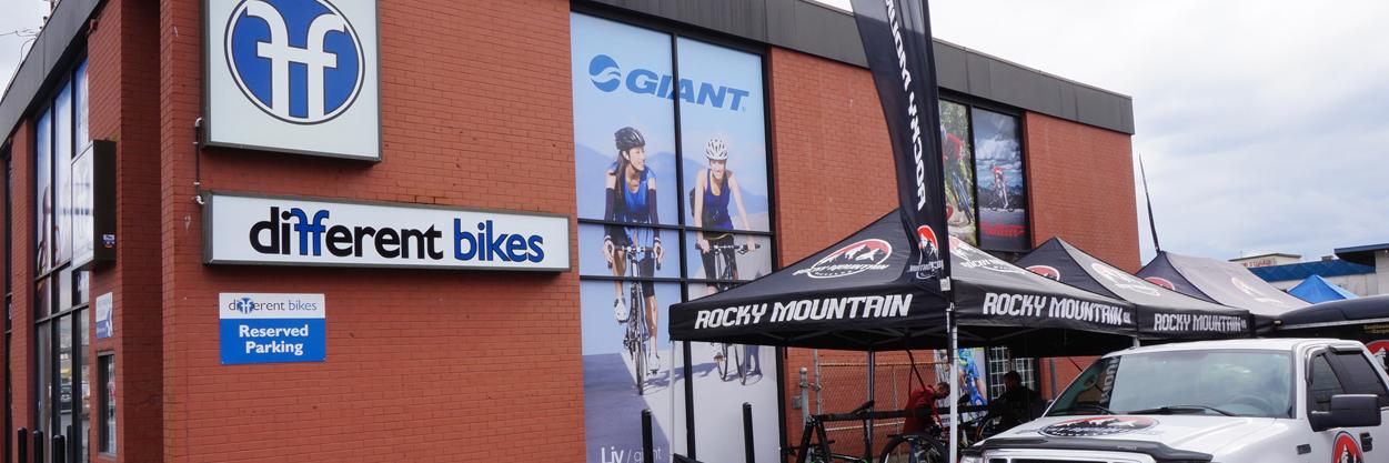 Different Bikes banner