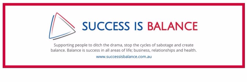 Success is Balance banner