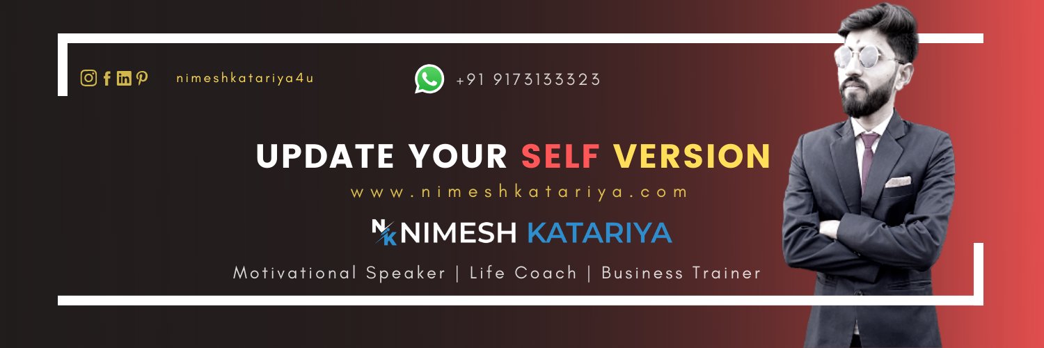 nimeshkatariya's profile banner image