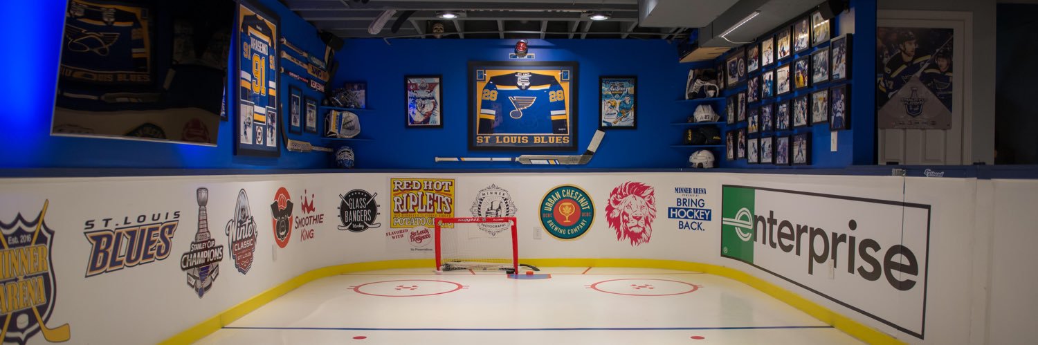 Minner Arena FanCave banner