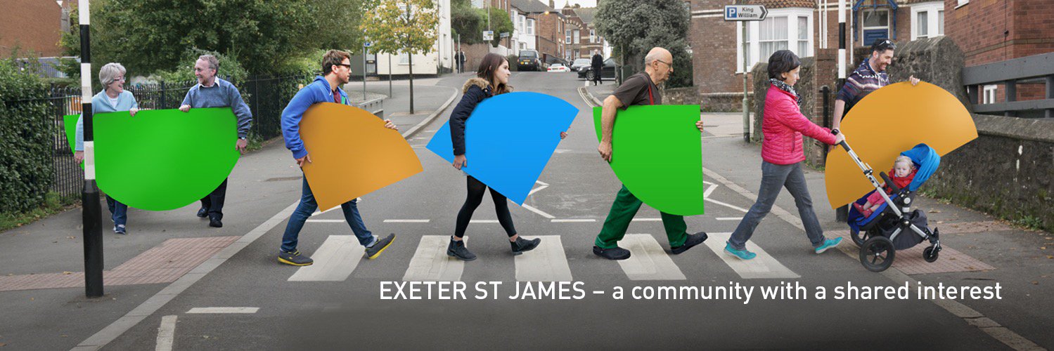 Exeter St James banner