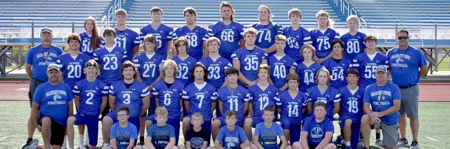 Garretson Blue Dragons banner
