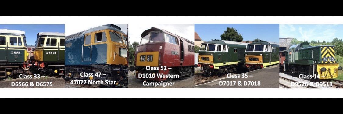 Diesel and Electric Preservation Group banner