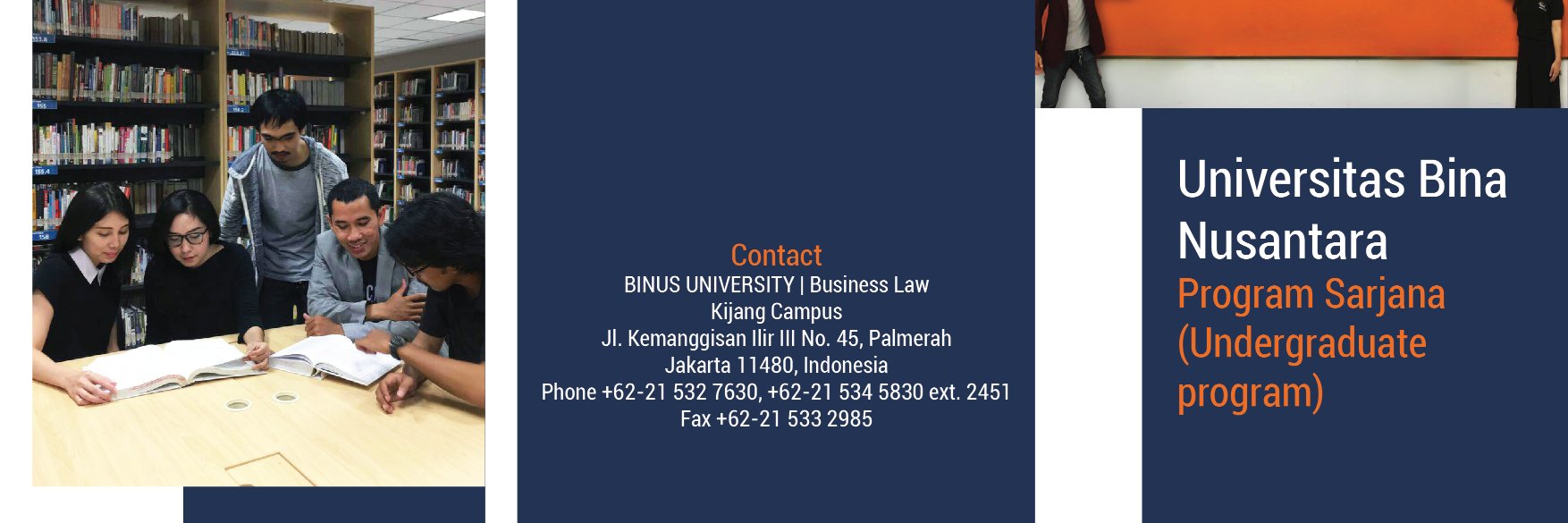 Business Law BINUS banner