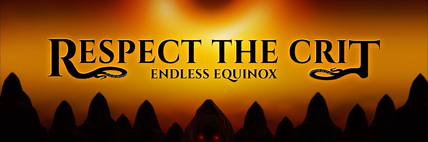 Respect The Crit 🏳️‍⚧️🤎🖤🏳️‍🌈 banner