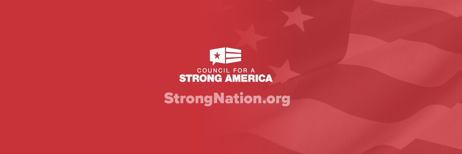 Council for a Strong America banner