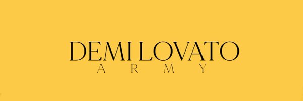 Demi Lovato Army Profile Banner