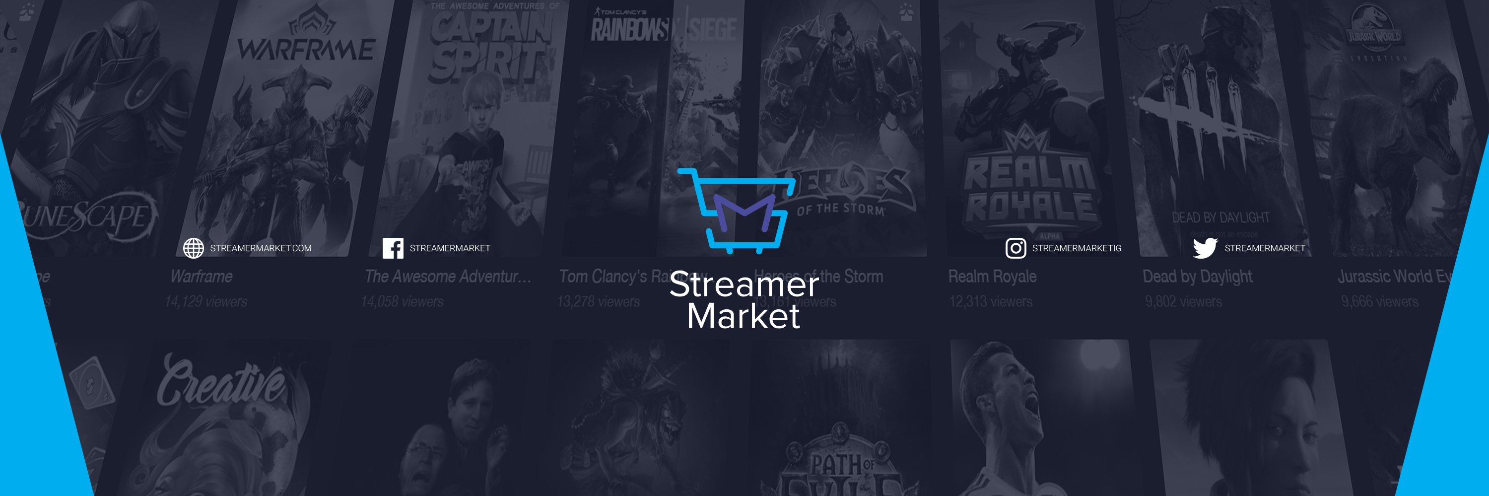 Streamer Market banner