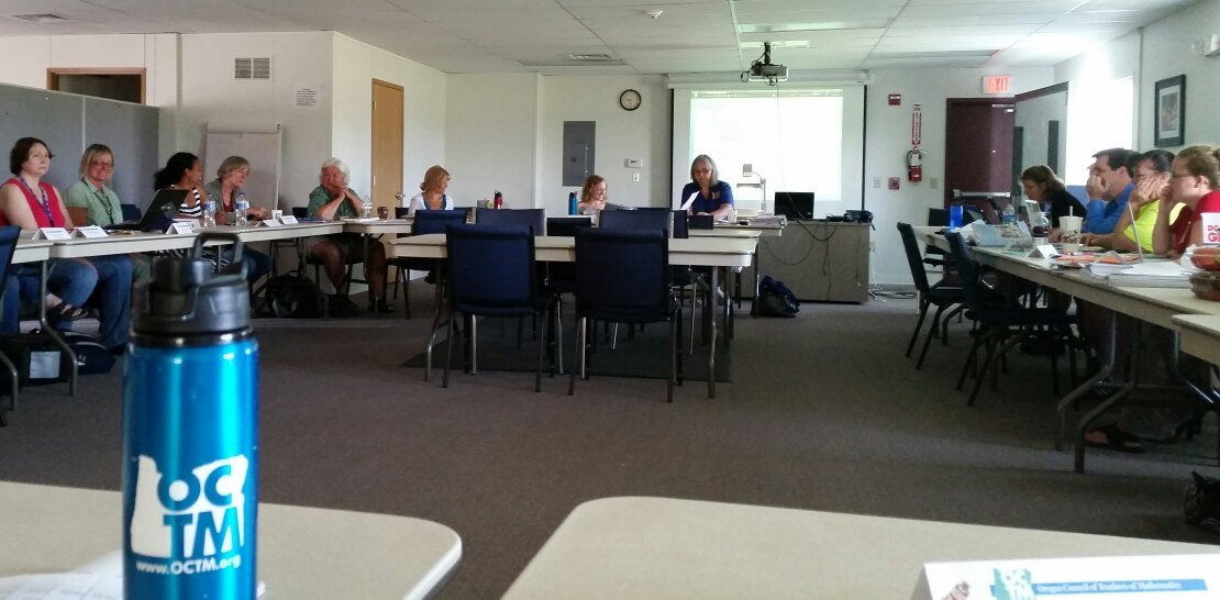 Oregon Math Teachers banner