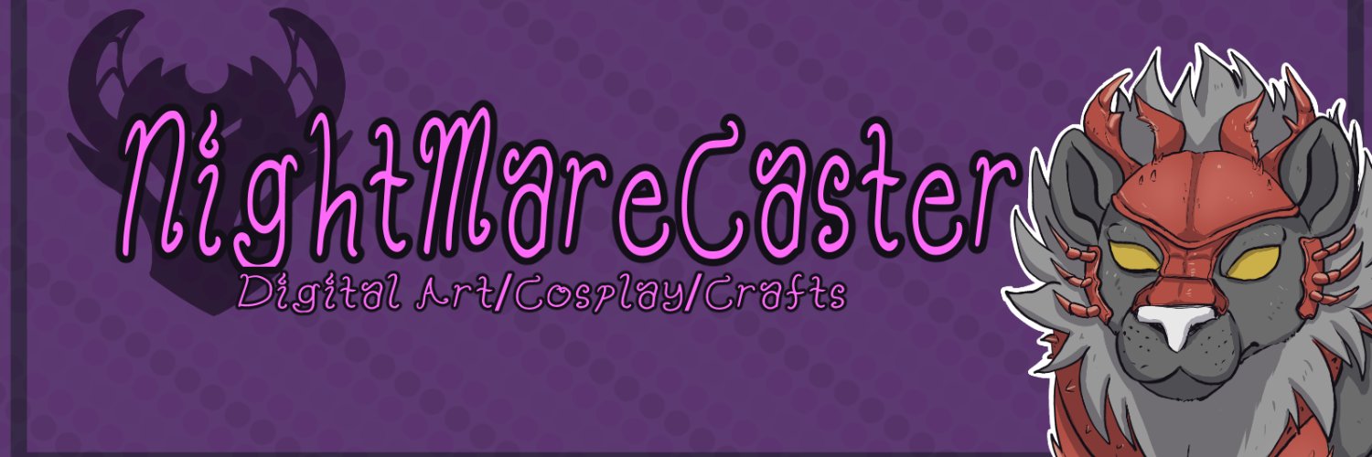NightmareCaster 🡆 🟦Sky banner