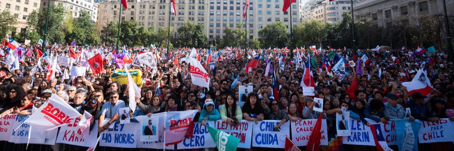 Gabriel Boric Font banner