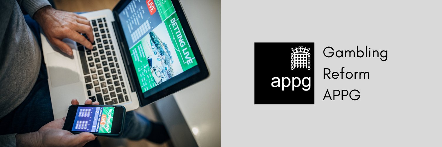 Gambling Reform APPG's banner