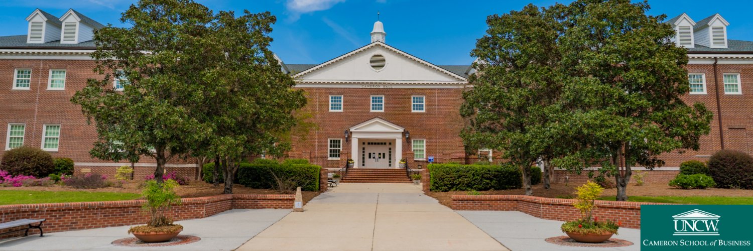 UNCW Cameron School of Business banner
