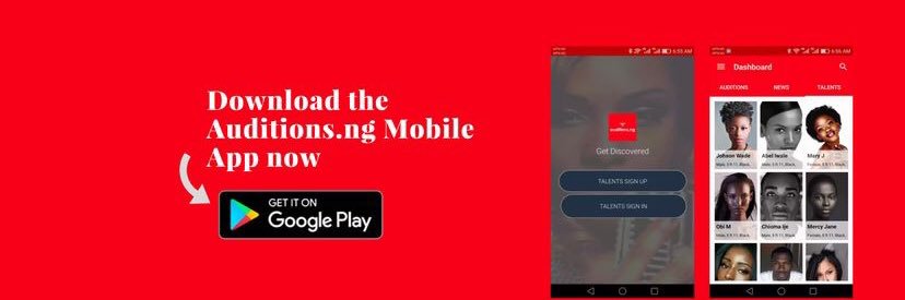 Auditions.ng banner