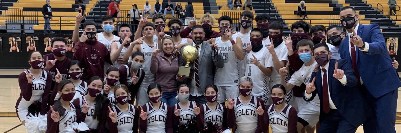 Ysleta Basketball banner