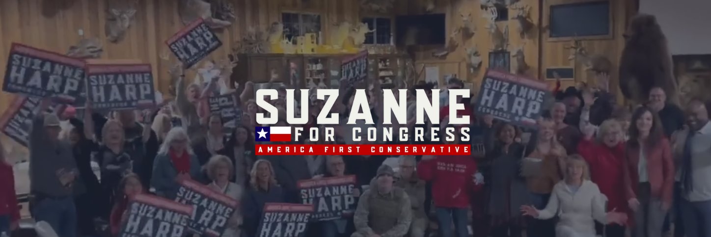 Suzanne Harp for Congress CD3 banner
