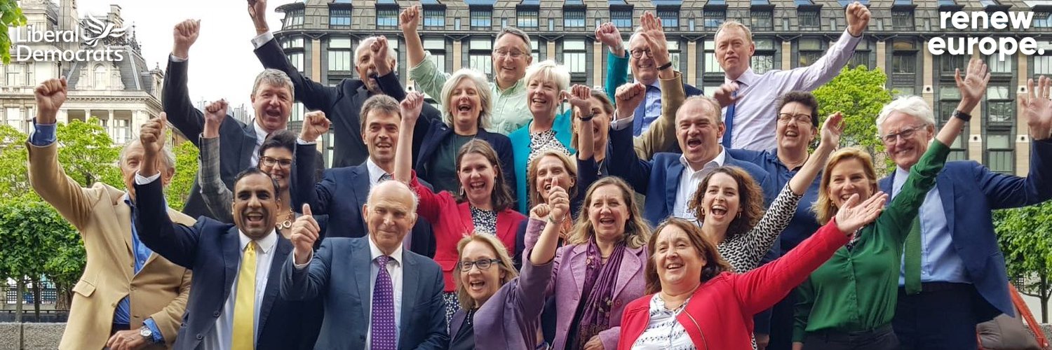 Lib Dems for Europe 🇬🇧🔶️🇪🇺 banner