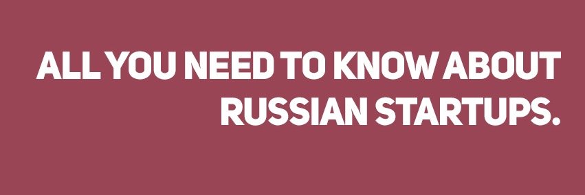 Russian Startups banner