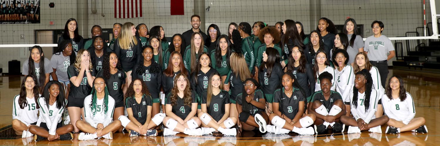 Mayde Creek Volleyball's banner