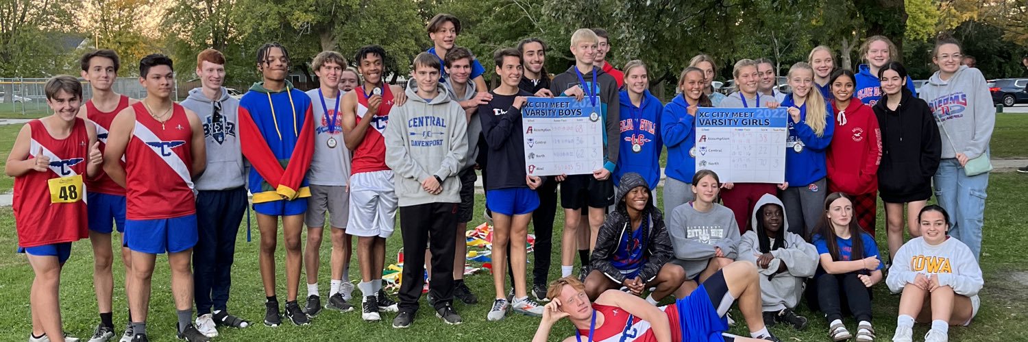 Davenport Central Boys XC banner