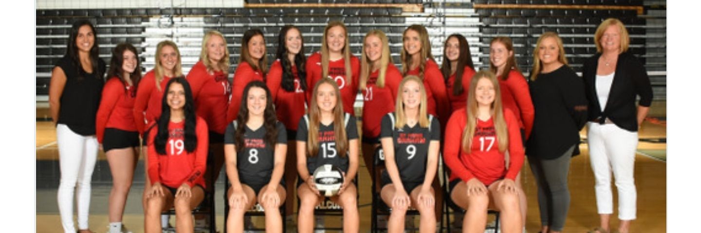 St. Paris Graham Volleyball banner