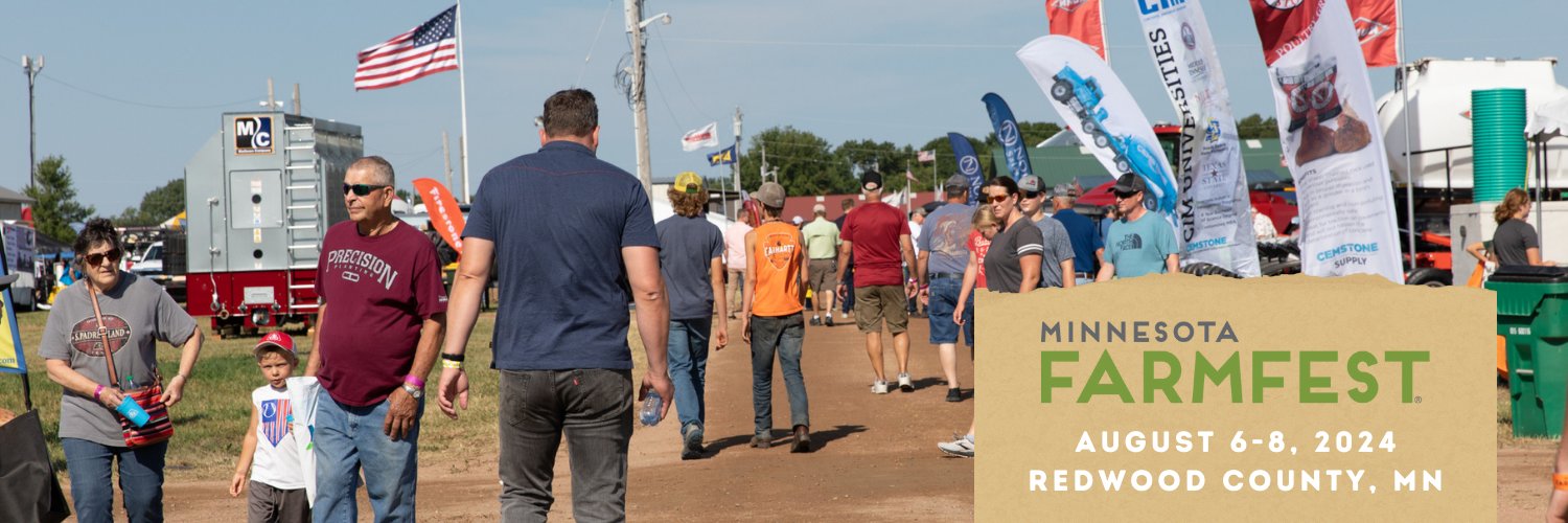 Minnesota Farmfest banner